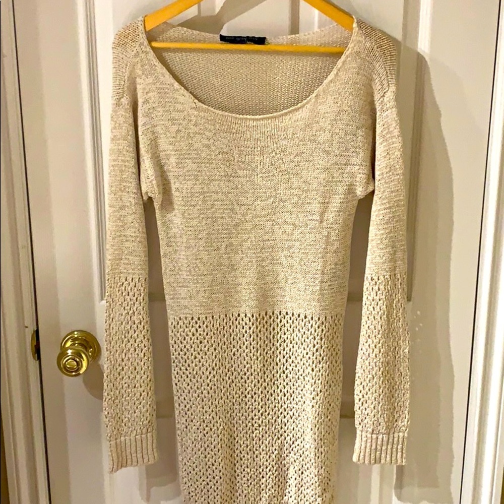 One Grey Day Long Sweater